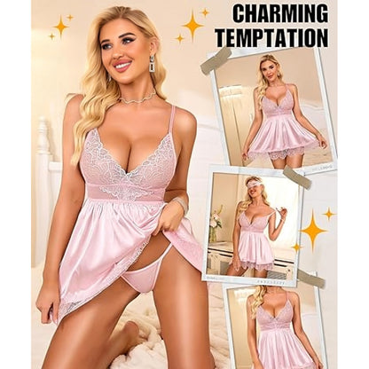 The Flirtatious Flounce Babydoll