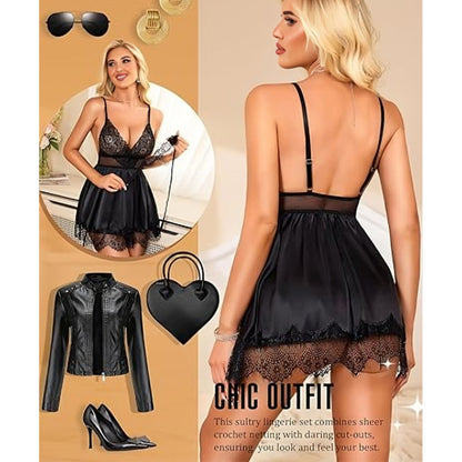 The Flirtatious Flounce Babydoll